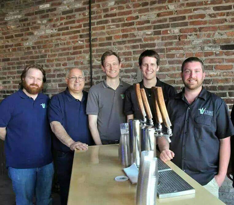 Crane Brewing Company team