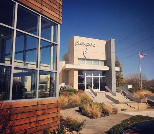 The UnravelCon digital marketing conference venue: Plexpod coworking space in Lenexa, Kansas