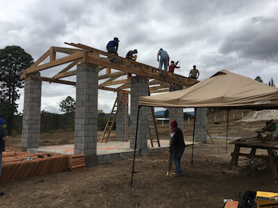 New Church Pavilion in Joyaba, Guatemala - Unravel